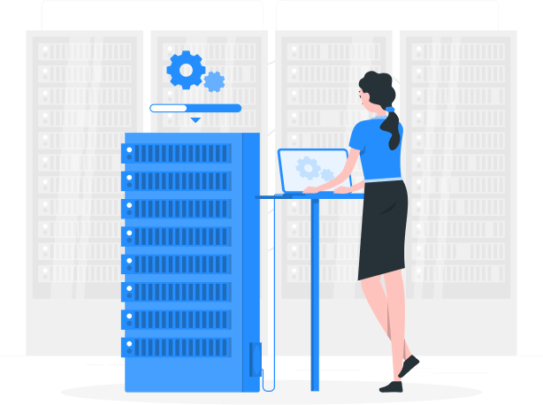 Server Illustration